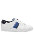 Womens Optic White Irving Logo Stripe Trainers 58573 by Michael Kors from Hurleys