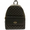 Womens Black Quilted Backpack 17948 by Love Moschino from Hurleys