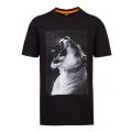 Casual Mens Black Troaar 2 Lion S/s T Shirt 57015 by BOSS from Hurleys