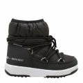 Junior Black Low Nylon WP Boots (27-35) 52616 by Moon Boot from Hurleys