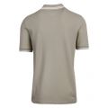 Mens Light Sage Twin Tipped S/s Polo Shirt 58920 by Fred Perry from Hurleys