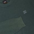 Casual Mens Dark Green Kalassy Crew Neck Knitted Top 26371 by BOSS from Hurleys