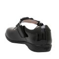 Girls Black Patent Blossom Unicorn F Fit Shoes (26-37) 53377 by Lelli Kelly from Hurleys