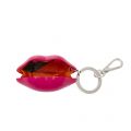 Lulu Guiness Womens Hot Pink Mini Perspex Lips Keyring 27793 by Lulu Guinness from Hurleys