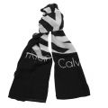 Womens Black Square Logo Scarf 20560 by Calvin Klein from Hurleys