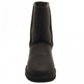 Womens Black Classic Short Leather Boots