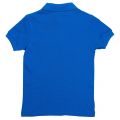Boys Hre Blue Branded S/s Polo Shirt 71341 by Lacoste from Hurleys