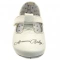 Baby White Ballet Flat Shoes (15-19)