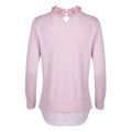 Womens Pink Nansea Embellished Collar Knitted Top 30035 by Ted Baker from Hurleys