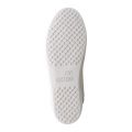 Womens White Metallic Heart Cupsole Trainers 101887 by Love Moschino from Hurleys