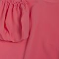 Pink Whip Crepe Light Puff Sleeve Top 41983 by French Connection from Hurleys