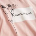 Womens Blossom Flower Graphic Straight Fit S/s T Shirt 49953 by Calvin Klein from Hurleys
