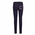 Womens Dark Blue Circle Skinny Jeans 74560 by Love Moschino from Hurleys
