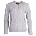 Womens Grey Marl Blyton Sweat Bomber 26384 by Barbour International from Hurleys