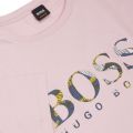 Casual Mens Light Pink Tauno 7 S/s T Shirt 22027 by BOSS from Hurleys