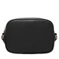 Womens Black Embossed Logo Camera Bag 95811 by Love Moschino from Hurleys