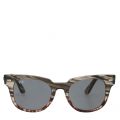 Womens Brown Stripe RB2168 Meteor Gradient Sunglasses 43450 by Ray-Ban from Hurleys