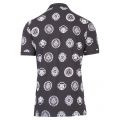 Mens Black Sun + Coin Print S/s Polo Top 105887 by Versace Jeans Couture from Hurleys