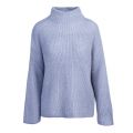 Womens Ashley Blue Viglippa Knitted Jumper 58870 by Vila from Hurleys