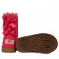Youth Girls Cerise Bailey Bow Boots (4-5) 63865 by UGG from Hurleys