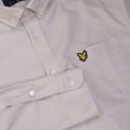 Mens Stone Oxford L/s Shirt 24202 by Lyle & Scott from Hurleys