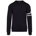 Mens Navy Shark Arm Crew Sweat Top 36738 by Paul And Shark from Hurleys
