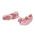 Girls Pink Mini Ultragirl Bow Shoes (4-9) 110900 by Mini Melissa from Hurleys