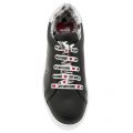 Womens Black Jewel Logo Trainers 35142 by Love Moschino from Hurleys