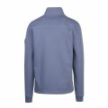 Mens Quarry Blue Siren 1/2 Zip Sweat Top 53497 by Marshall Artist from Hurleys