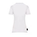 Womens White Metallic Logo Fitted S/s T Shirt 49081 by Versace Jeans Couture from Hurleys