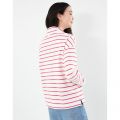 Womens Pink Stripe Harlton Stripe Sweat Top 106382 by Joules from Hurleys