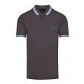 Athleisure Mens Grey Paddy Regular Fit S/s Polo Shirt 44701 by BOSS from Hurleys