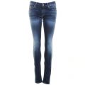 Womens Blue Luz Hyperflex Skinny Fit Jeans 42161 by Replay from Hurleys