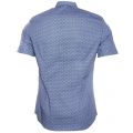 Mens Blue S-Leppa-Sho S/s Shirt