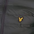 Mens Leaf Green Wadded Funnel Neck Jacket 18724 by Lyle & Scott from Hurleys