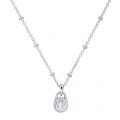 Womens Silver/Crystal Pamarri Mini Padlock Pendant Necklace 54390 by Ted Baker from Hurleys