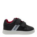 Toddler Navy Branded Velcro Trainers (20-26) 45531 by BOSS from Hurleys
