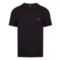 Mens Black Branded S/s T Shirt 53618 by Belstaff from Hurleys