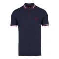 Athleisure Mens Navy Paul Slim Fit S/s Polo Shirt 44830 by BOSS from Hurleys