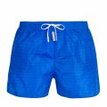 Mens Blue Tonal All Over Print Swim Shorts 75135 by Dsquared2 from Hurleys