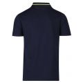 Mens Navy Neon Trim S/s Polo Shirt 105848 by Paul And Shark from Hurleys
