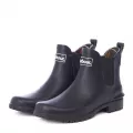 Womens Black Wilton Chelsea Wellington Boots 102199 by Barbour from Hurleys