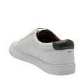 Mens White Udamo Leather Trainers 83814 by Ted Baker from Hurleys