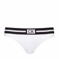 Womens Classic White Logo Band Ribbed Bikini Pants 56221 by Calvin Klein from Hurleys
