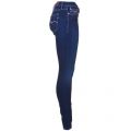 Womens Blue Wah Joi High Waisted Skinny Fit Jeans