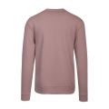 Mens Dusky Pink Diragol212 Patch Sweat Top 88346 by HUGO from Hurleys