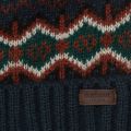 Mens Navy Case Fair Isle Beanie 93793 by Barbour from Hurleys