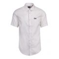 Athleisure Mens White Baccarini_S S/s Shirt 81144 by BOSS from Hurleys