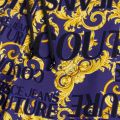 Mens Dark Blue Baroque Logo Print Sweat Pants 51270 by Versace Jeans Couture from Hurleys