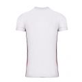 Mens White Stripe Tape S/s T Shirt 58815 by Emporio Armani Bodywear from Hurleys